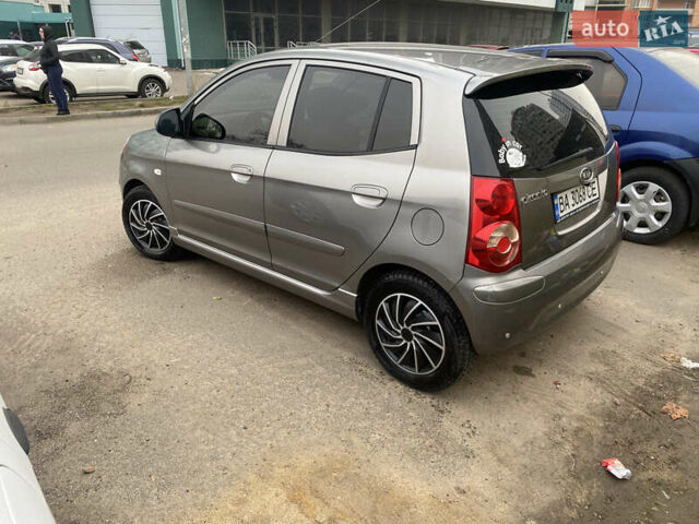 Серый Киа Пиканто, объемом двигателя 1.09 л и пробегом 91 тыс. км за 5800 $, фото 2 на Automoto.ua