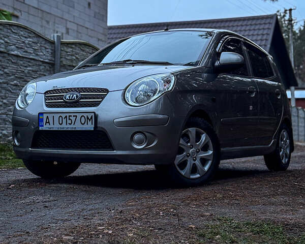 Серый Киа Пиканто, объемом двигателя 1.09 л и пробегом 130 тыс. км за 5999 $, фото 3 на Automoto.ua