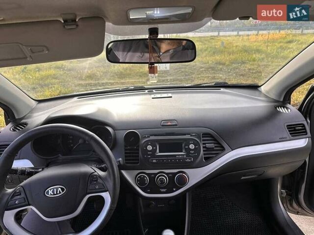Серый Киа Пиканто, объемом двигателя 1.2 л и пробегом 169 тыс. км за 7000 $, фото 5 на Automoto.ua