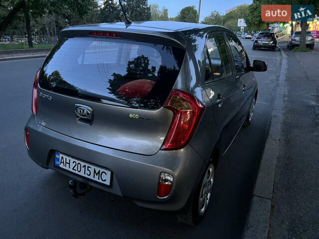 Серый Киа Пиканто, объемом двигателя 1 л и пробегом 123 тыс. км за 5700 $, фото 17 на Automoto.ua