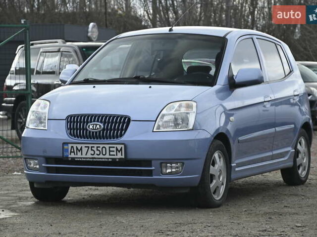 Синий Киа Пиканто, объемом двигателя 1.09 л и пробегом 135 тыс. км за 5200 $, фото 5 на Automoto.ua