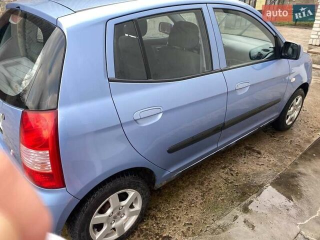 Синий Киа Пиканто, объемом двигателя 1.09 л и пробегом 86 тыс. км за 2700 $, фото 2 на Automoto.ua