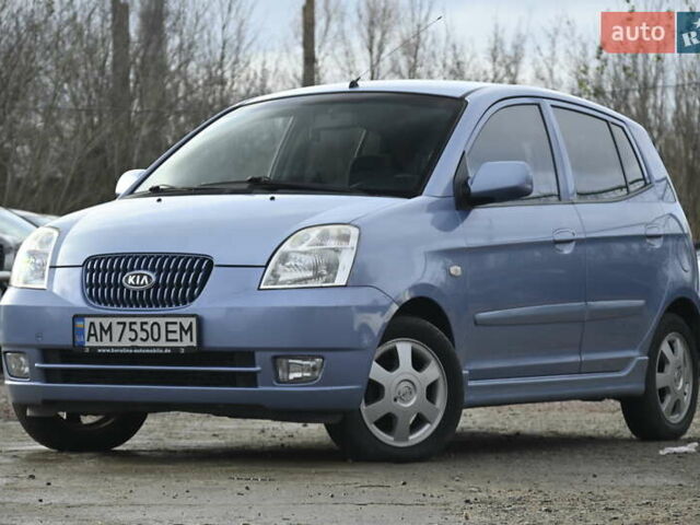 Синий Киа Пиканто, объемом двигателя 1.09 л и пробегом 135 тыс. км за 5200 $, фото 6 на Automoto.ua