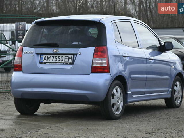 Синий Киа Пиканто, объемом двигателя 1.09 л и пробегом 135 тыс. км за 5200 $, фото 10 на Automoto.ua