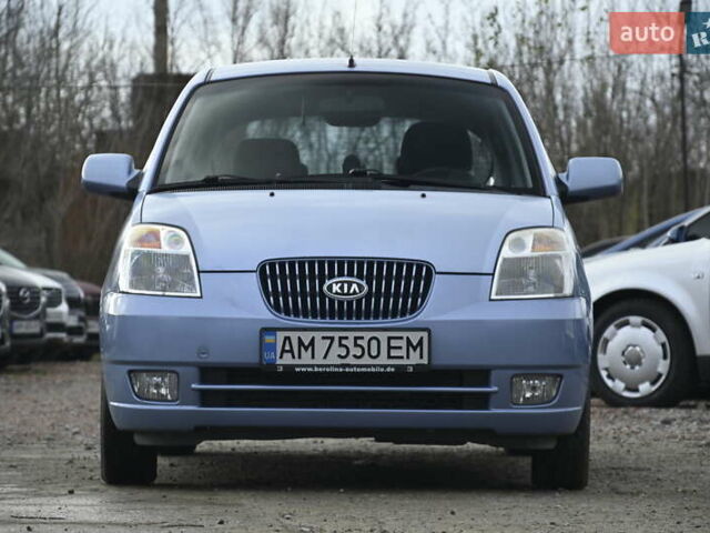 Синий Киа Пиканто, объемом двигателя 1.09 л и пробегом 135 тыс. км за 5200 $, фото 4 на Automoto.ua