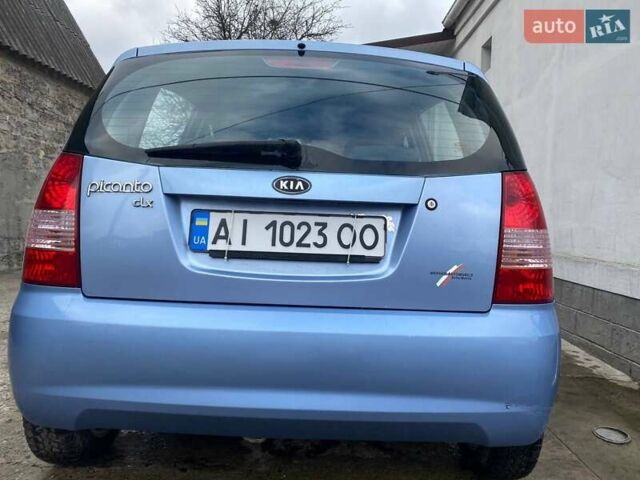 Синий Киа Пиканто, объемом двигателя 1.09 л и пробегом 86 тыс. км за 2700 $, фото 5 на Automoto.ua