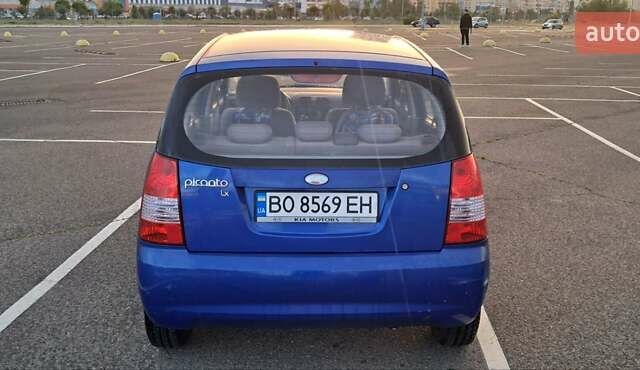 Синий Киа Пиканто, объемом двигателя 1 л и пробегом 104 тыс. км за 3750 $, фото 7 на Automoto.ua