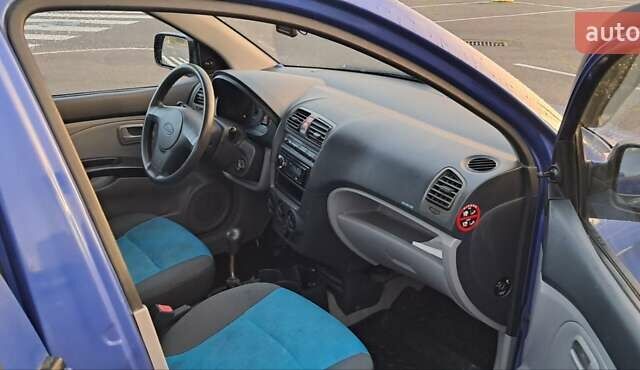 Синий Киа Пиканто, объемом двигателя 1 л и пробегом 104 тыс. км за 3750 $, фото 10 на Automoto.ua