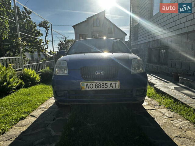 Синий Киа Пиканто, объемом двигателя 1.1 л и пробегом 121 тыс. км за 2900 $, фото 1 на Automoto.ua