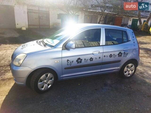 Синий Киа Пиканто, объемом двигателя 1.1 л и пробегом 148 тыс. км за 4100 $, фото 3 на Automoto.ua