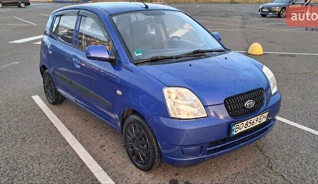 Синий Киа Пиканто, объемом двигателя 1 л и пробегом 104 тыс. км за 3750 $, фото 4 на Automoto.ua