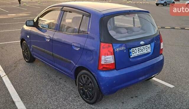 Синий Киа Пиканто, объемом двигателя 1 л и пробегом 104 тыс. км за 3750 $, фото 8 на Automoto.ua