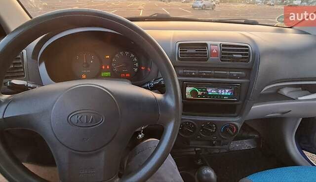Синий Киа Пиканто, объемом двигателя 1 л и пробегом 104 тыс. км за 3750 $, фото 14 на Automoto.ua
