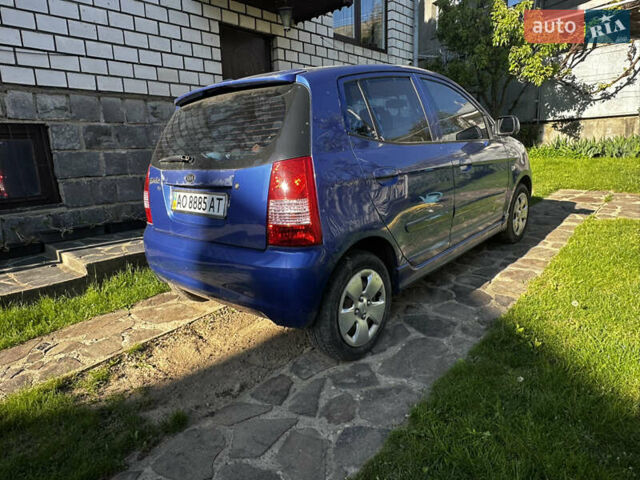 Синий Киа Пиканто, объемом двигателя 1.1 л и пробегом 121 тыс. км за 2900 $, фото 5 на Automoto.ua