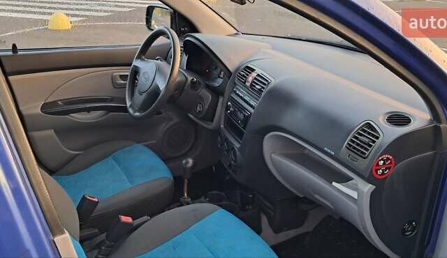 Синий Киа Пиканто, объемом двигателя 1 л и пробегом 104 тыс. км за 3750 $, фото 9 на Automoto.ua