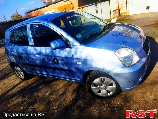 Синій Кіа Піканто, об'ємом двигуна 1.1 л та пробігом 148 тис. км за 4100 $, фото 1 на Automoto.ua