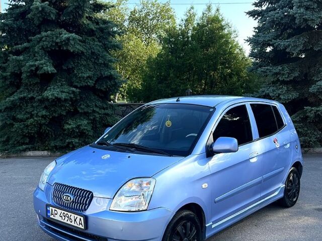 Синий Киа Пиканто, объемом двигателя 1.1 л и пробегом 148 тыс. км за 3600 $, фото 2 на Automoto.ua