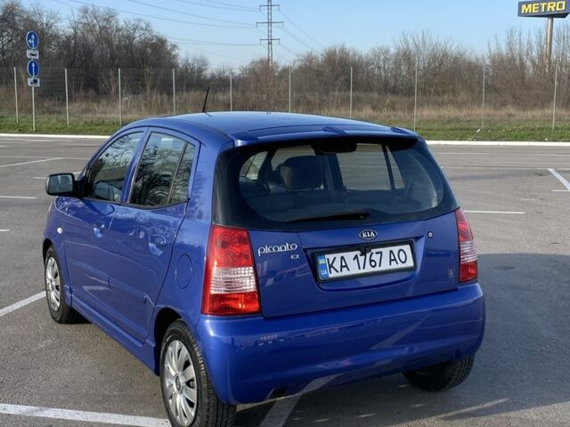 Синий Киа Пиканто, объемом двигателя 1.1 л и пробегом 190 тыс. км за 4800 $, фото 5 на Automoto.ua