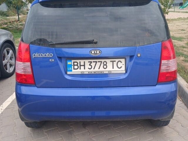 Синий Киа Пиканто, объемом двигателя 1.1 л и пробегом 149 тыс. км за 4800 $, фото 2 на Automoto.ua