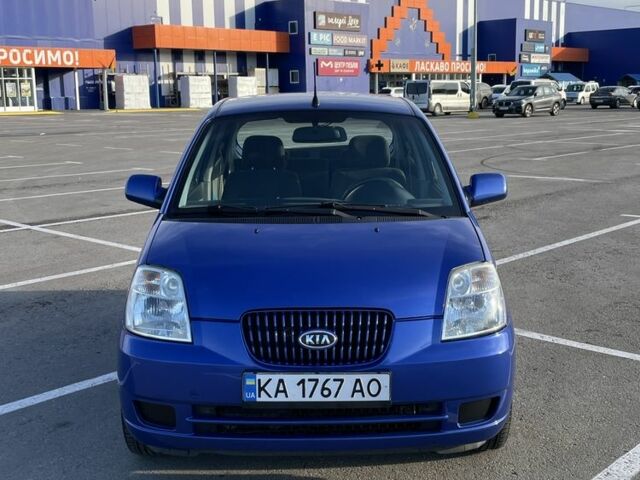Синий Киа Пиканто, объемом двигателя 1.1 л и пробегом 190 тыс. км за 4800 $, фото 1 на Automoto.ua