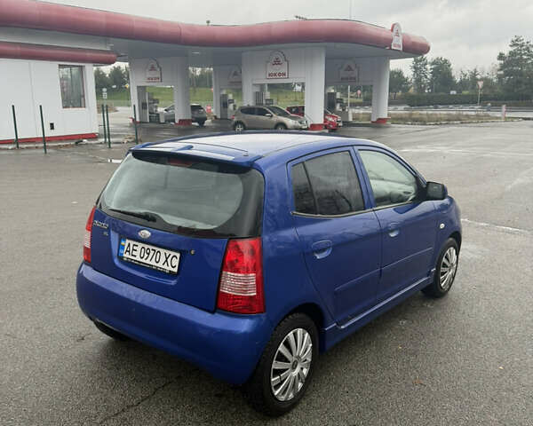 Синий Киа Пиканто, объемом двигателя 1.09 л и пробегом 120 тыс. км за 4300 $, фото 3 на Automoto.ua