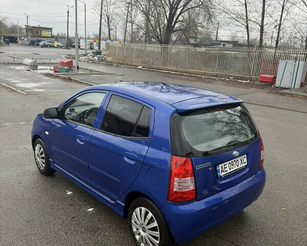 Синий Киа Пиканто, объемом двигателя 1.09 л и пробегом 120 тыс. км за 4300 $, фото 7 на Automoto.ua