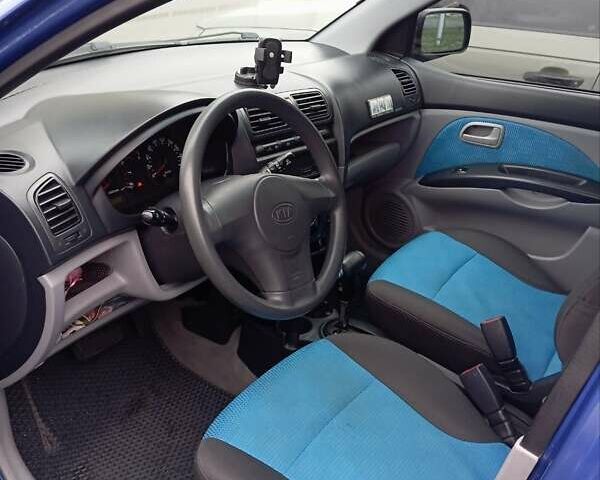 Синий Киа Пиканто, объемом двигателя 1.1 л и пробегом 166 тыс. км за 4600 $, фото 6 на Automoto.ua