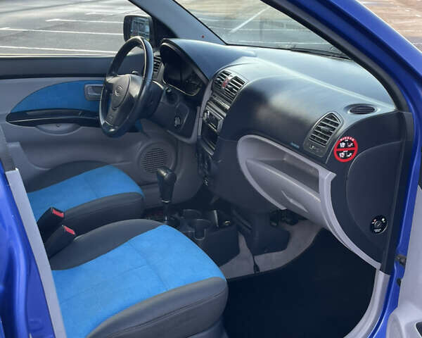 Синий Киа Пиканто, объемом двигателя 1.09 л и пробегом 190 тыс. км за 4800 $, фото 12 на Automoto.ua