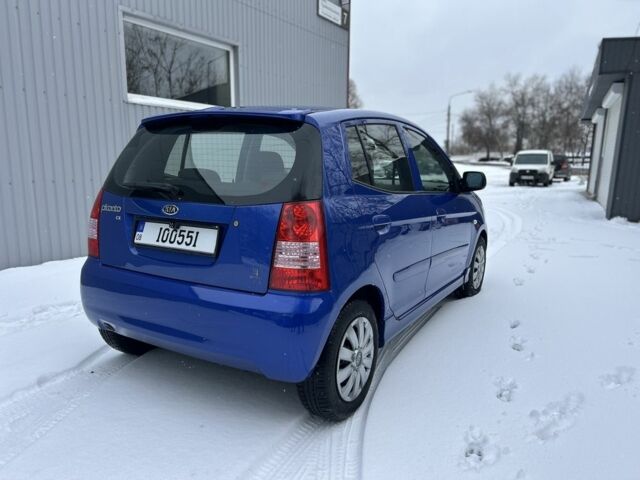 Синий Киа Пиканто, объемом двигателя 1.1 л и пробегом 190 тыс. км за 4700 $, фото 3 на Automoto.ua