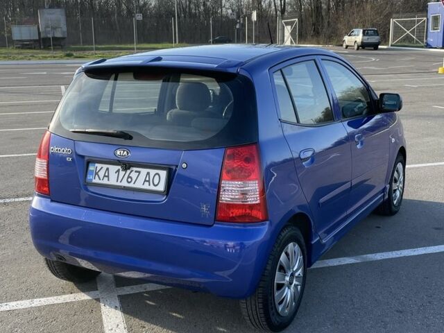 Синий Киа Пиканто, объемом двигателя 1.1 л и пробегом 190 тыс. км за 4800 $, фото 3 на Automoto.ua