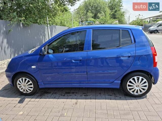 Синий Киа Пиканто, объемом двигателя 1.09 л и пробегом 119 тыс. км за 5500 $, фото 4 на Automoto.ua