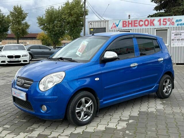 Киа Пиканто 2008 в Кривом Роге на Automoto.ua Синий Киа Пиканто, объемом двигателя 1.1 л и пробегом 110 тыс. км за 5400 $, фото 2 на Automoto.ua