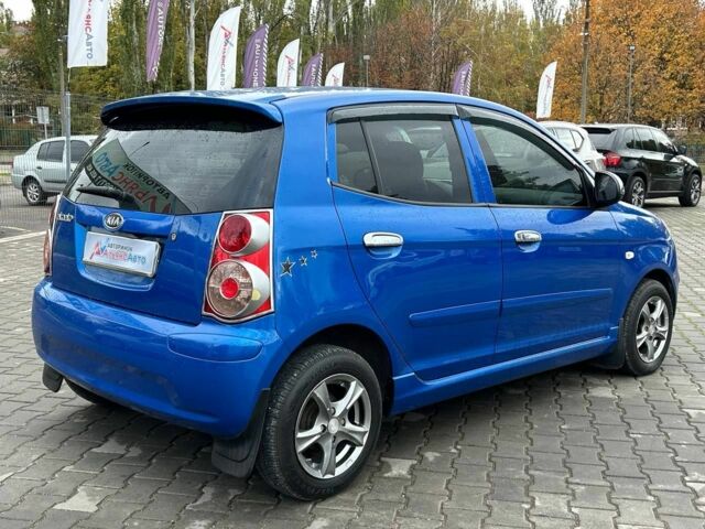 Киа Пиканто 2008 в Кривом Роге на Automoto.ua Синий Киа Пиканто, объемом двигателя 1.1 л и пробегом 110 тыс. км за 5400 $, фото 6 на Automoto.ua