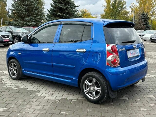 Киа Пиканто 2008 в Кривом Роге на Automoto.ua Синий Киа Пиканто, объемом двигателя 1.1 л и пробегом 110 тыс. км за 5400 $, фото 4 на Automoto.ua