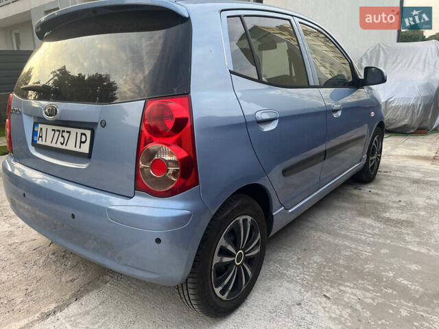 Синий Киа Пиканто, объемом двигателя 1.1 л и пробегом 80 тыс. км за 7250 $, фото 3 на Automoto.ua