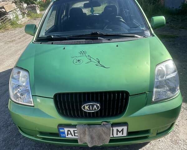 Зеленый Киа Пиканто, объемом двигателя 1.1 л и пробегом 131 тыс. км за 3600 $, фото 1 на Automoto.ua