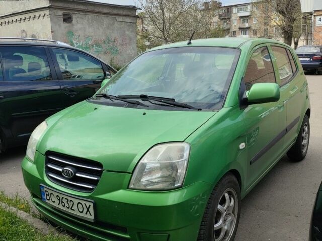 Зеленый Киа Пиканто, объемом двигателя 1.1 л и пробегом 106 тыс. км за 3500 $, фото 1 на Automoto.ua