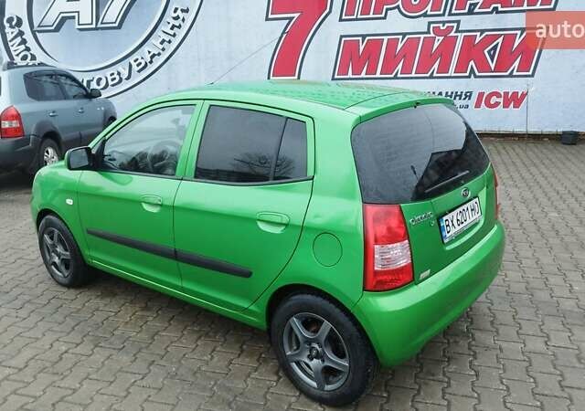 Зеленый Киа Пиканто, объемом двигателя 1.1 л и пробегом 87 тыс. км за 3800 $, фото 3 на Automoto.ua