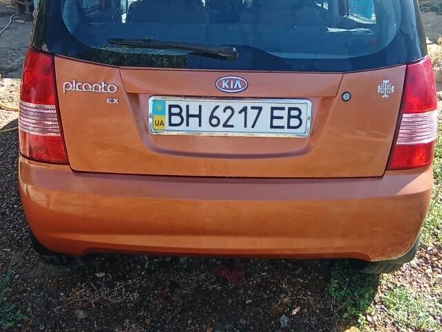 Оранжевый Киа Пиканто, объемом двигателя 1 л и пробегом 190 тыс. км за 3900 $, фото 3 на Automoto.ua