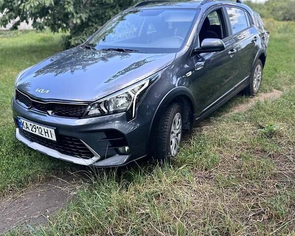 Серый Киа Rio X-Line, объемом двигателя 1.6 л и пробегом 46 тыс. км за 11400 $, фото 2 на Automoto.ua