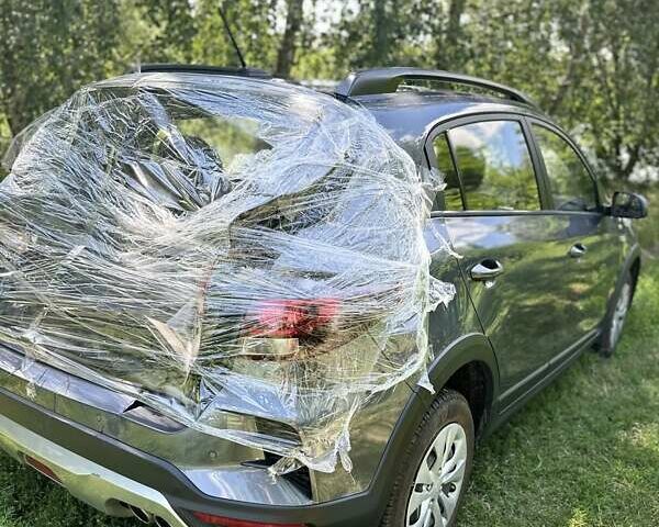 Серый Киа Rio X-Line, объемом двигателя 1.6 л и пробегом 46 тыс. км за 11400 $, фото 12 на Automoto.ua