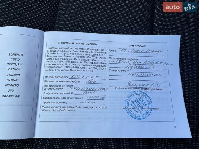 Белый Киа Рио, объемом двигателя 1.37 л и пробегом 66 тыс. км за 14600 $, фото 31 на Automoto.ua
