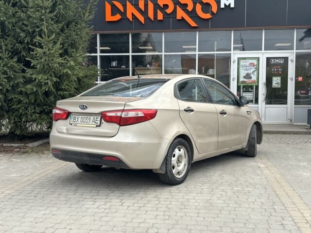 Бежевый Киа Рио, объемом двигателя 1.4 л и пробегом 212 тыс. км за 5750 $, фото 1 на Automoto.ua