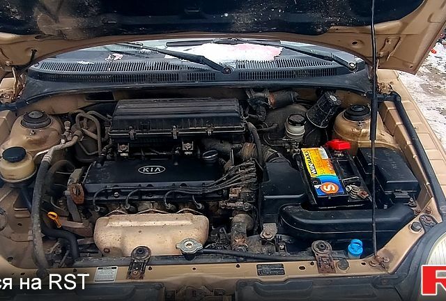 Бежевий Кіа Ріо, об'ємом двигуна 1.3 л та пробігом 200 тис. км за 1700 $, фото 8 на Automoto.ua
