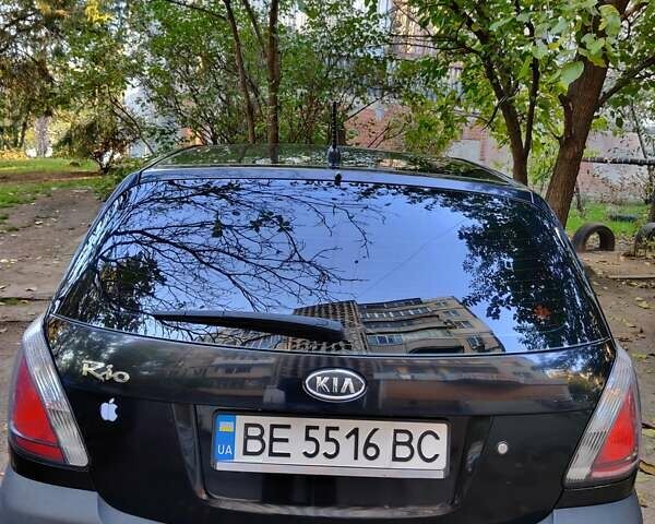 Кіа Ріо 2008 у Миколаєві на Automoto.ua Чорний Кіа Ріо, об'ємом двигуна 1.4 л та пробігом 199 тис. км за 4200 $, фото 3 на Automoto.ua