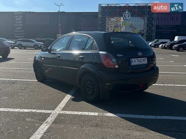 Черный Киа Рио, объемом двигателя 1.4 л и пробегом 167 тыс. км за 4200 $, фото 4 на Automoto.ua