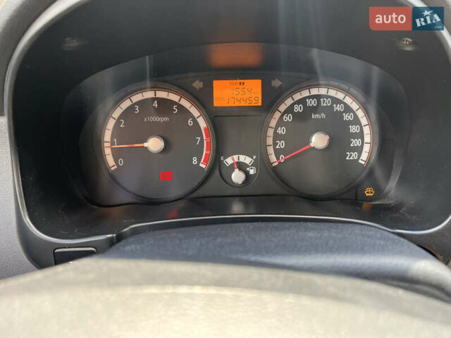 Черный Киа Рио, объемом двигателя 1.4 л и пробегом 174 тыс. км за 4200 $, фото 10 на Automoto.ua