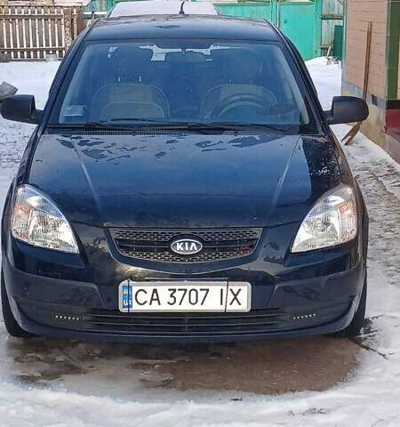 Черный Киа Рио, объемом двигателя 1.4 л и пробегом 89 тыс. км за 4000 $, фото 10 на Automoto.ua