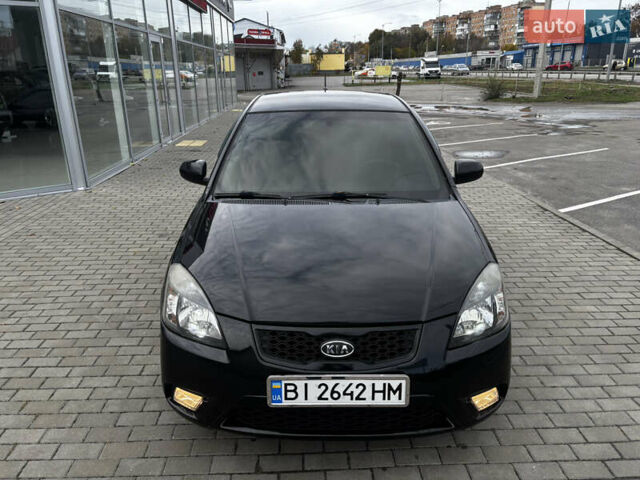Черный Киа Рио, объемом двигателя 1.4 л и пробегом 172 тыс. км за 5700 $, фото 13 на Automoto.ua