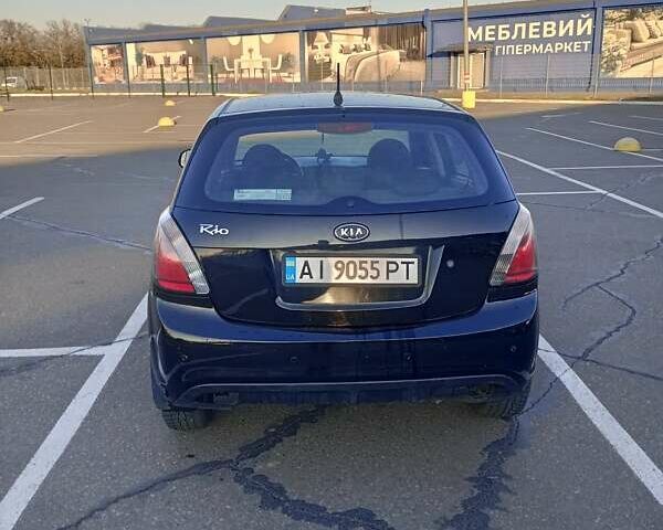 Черный Киа Рио, объемом двигателя 1.4 л и пробегом 270 тыс. км за 5000 $, фото 10 на Automoto.ua